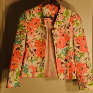 SIS SIS Floral Blazer Suit Jacket